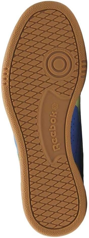 image:imageReebok Unisex Adult Club C Grounds SneakersKineticblue Astrolime Vintagechalk