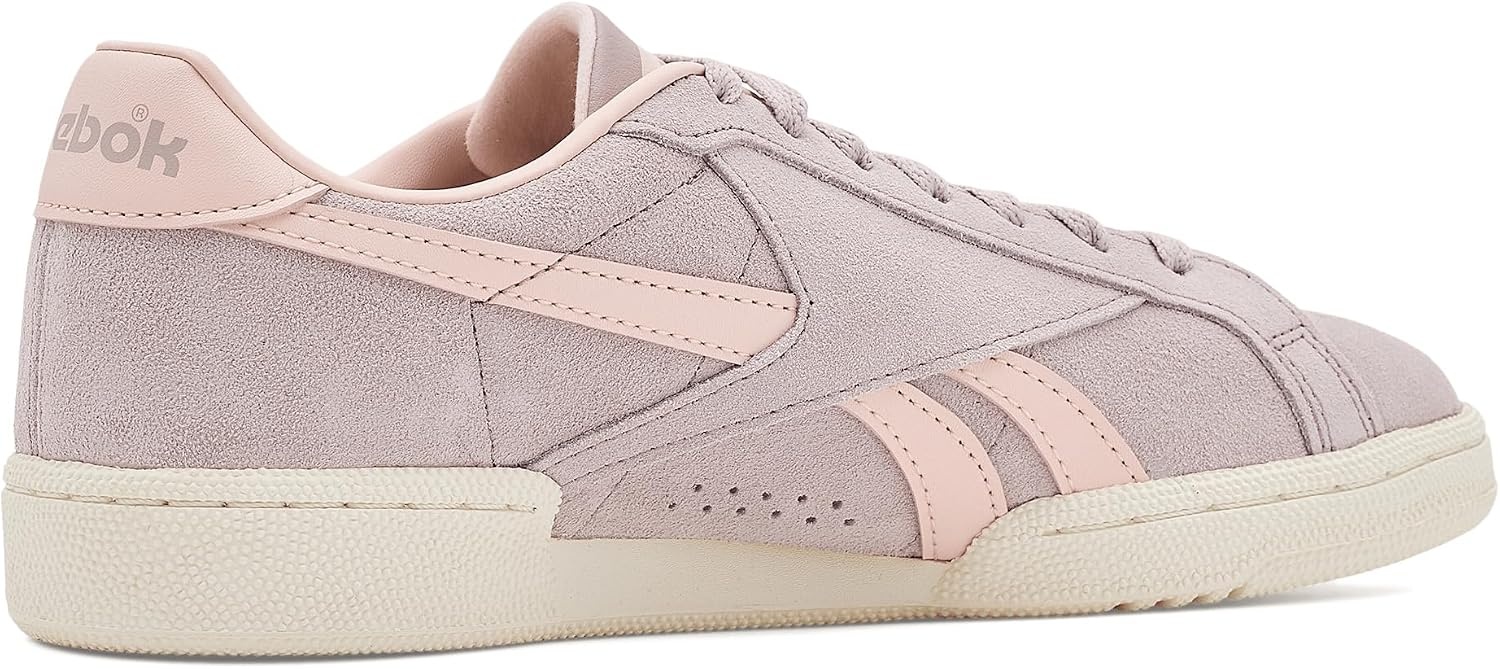 image:imageReebok Unisex Adult Club C Grounds SneakersMuted MauvePure PinkChalk