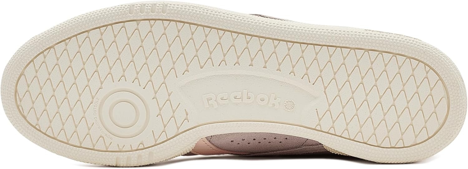 image:imageReebok Unisex Adult Club C Grounds SneakersMuted MauvePure PinkChalk