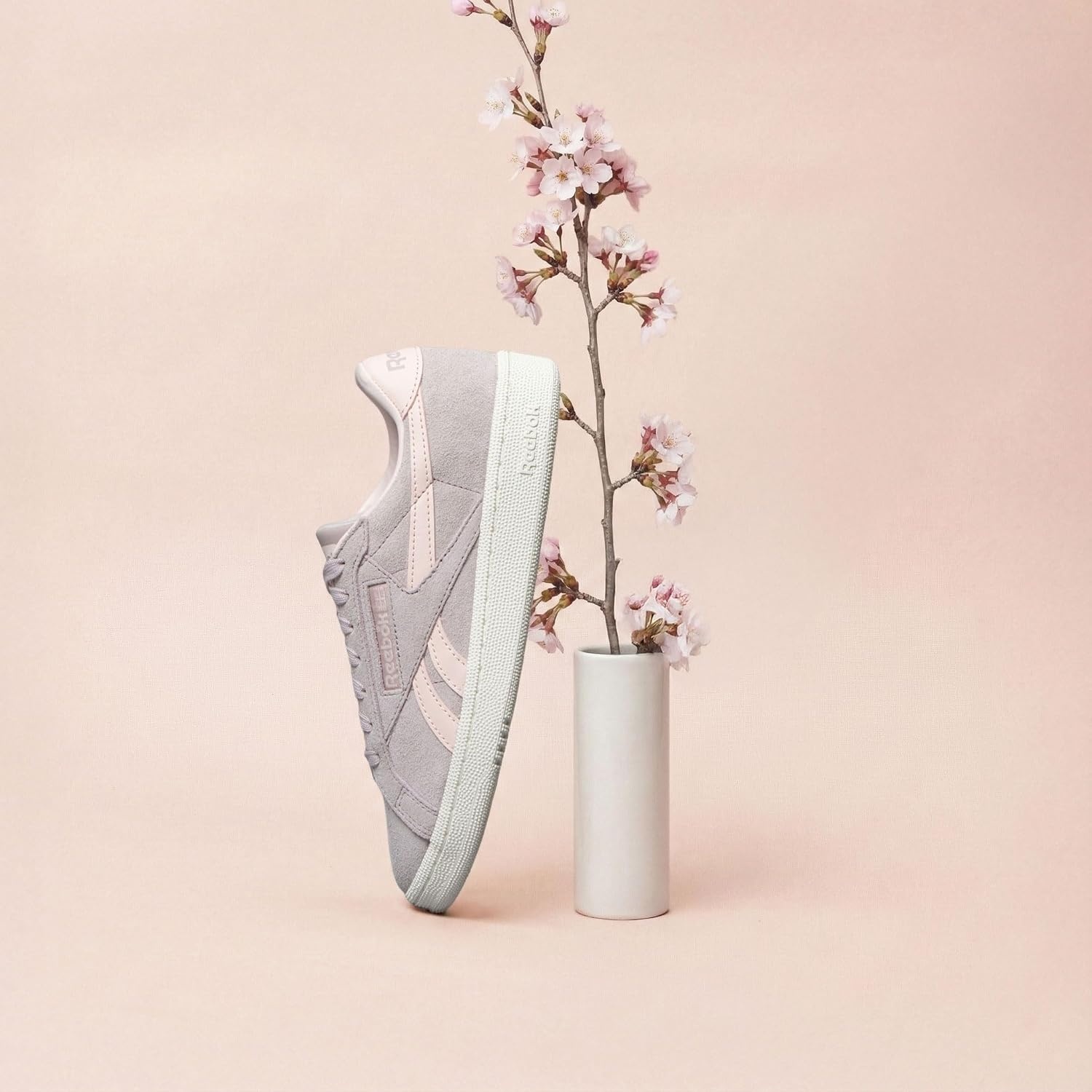 image:imageReebok Unisex Adult Club C Grounds SneakersMutedmauve Purepink Chalk