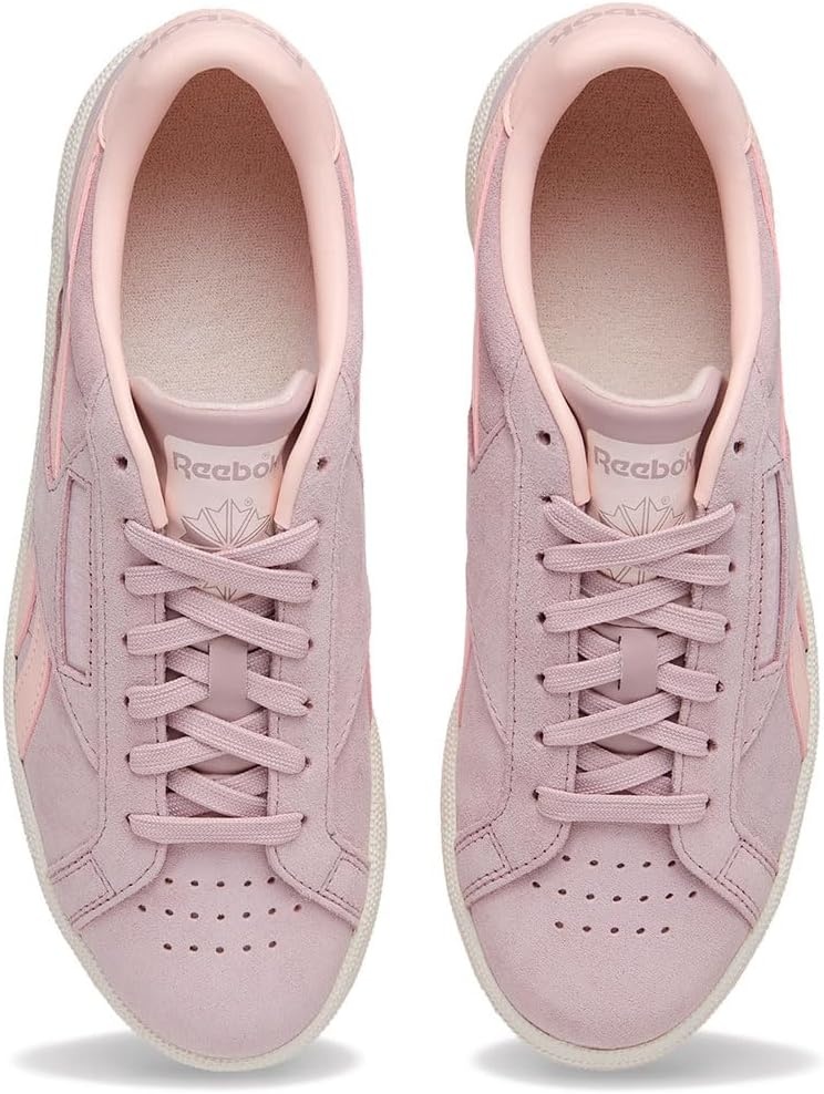 image:imageReebok Unisex Adult Club C Grounds SneakersMutedmauve Purepink Chalk