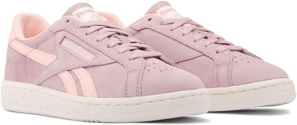 image:imageReebok Unisex Adult Club C Grounds SneakersMutedmauve Purepink Chalk