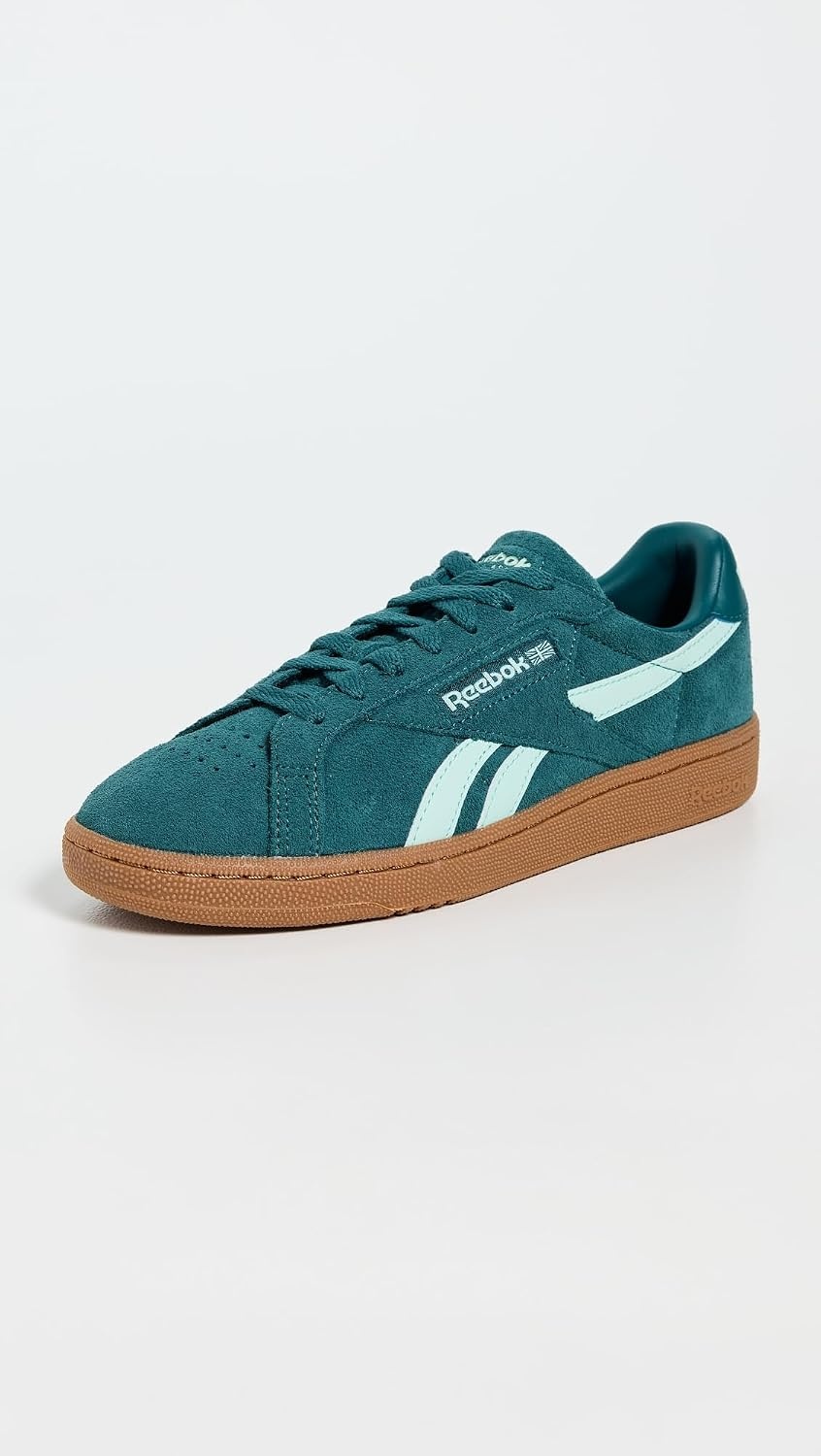 image:imageReebok Unisex Adult Club C Grounds SneakersRetro TealRetro TealGlitch Aqua