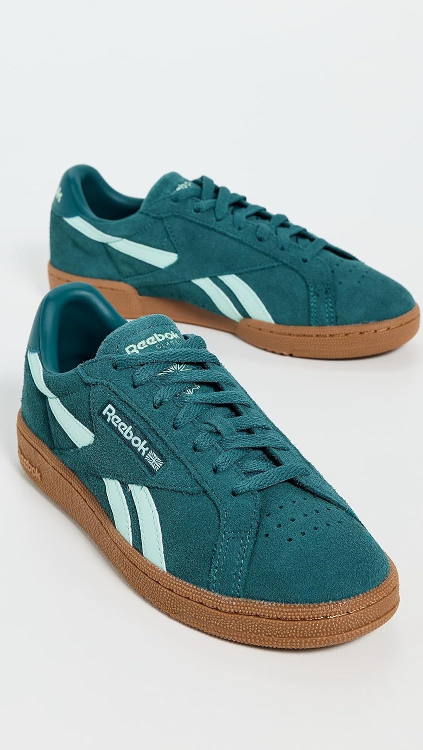 image:imageReebok Unisex Adult Club C Grounds SneakersRetro TealRetro TealGlitch Aqua