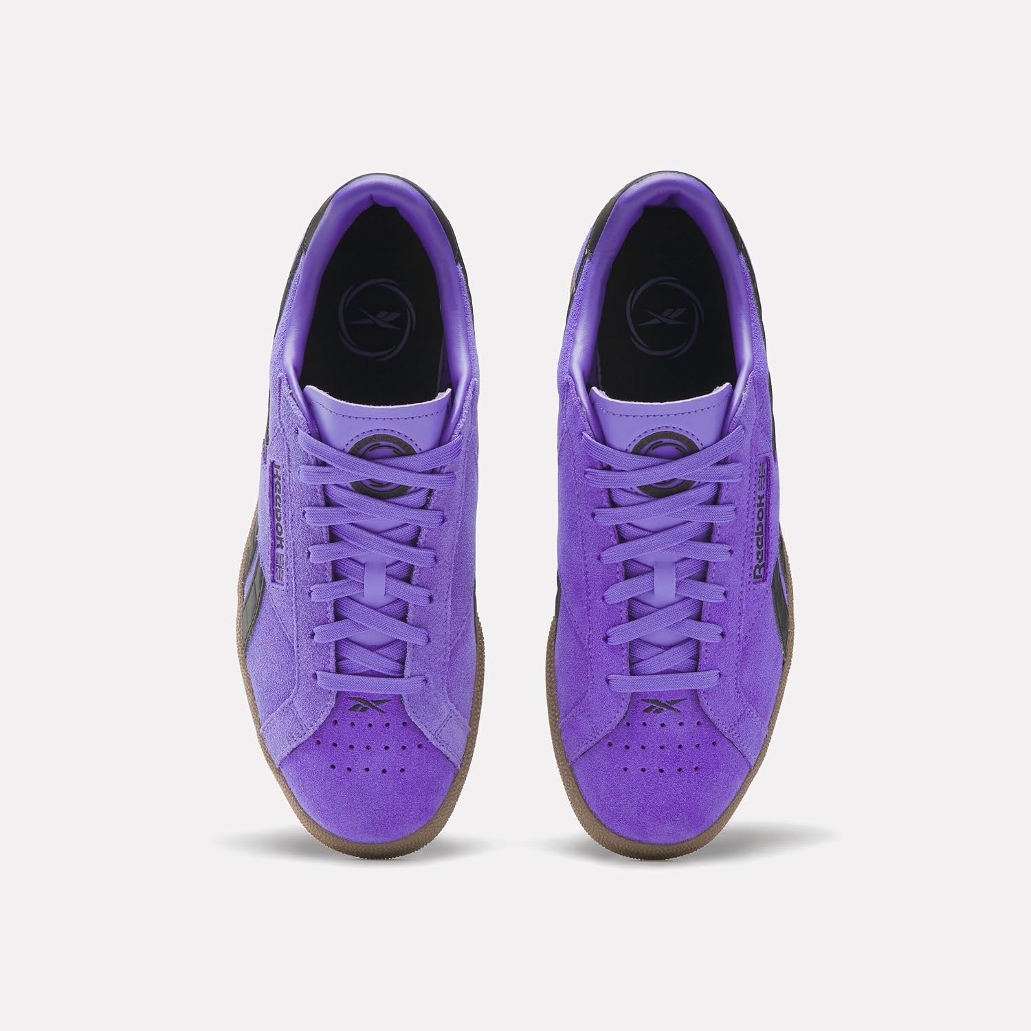 image:imageReebok Unisex Adult Club C Grounds SneakersRoyalpurple Digitallime Gum