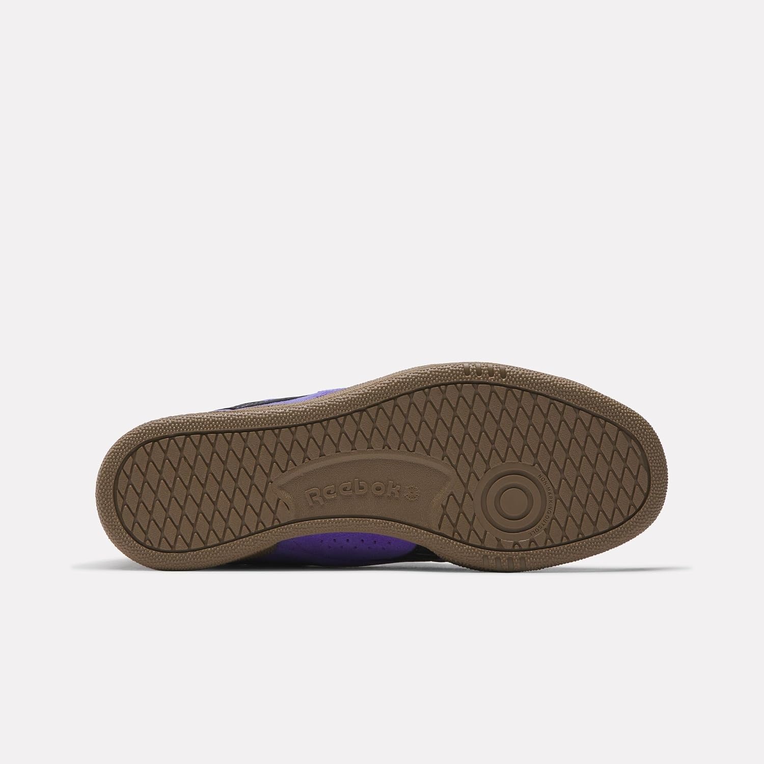 image:imageReebok Unisex Adult Club C Grounds SneakersRoyalpurple Digitallime Gum