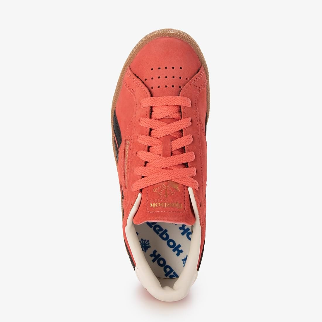 image:imageReebok Unisex Adult Club C Grounds SneakersSunsetcoral Black Gum
