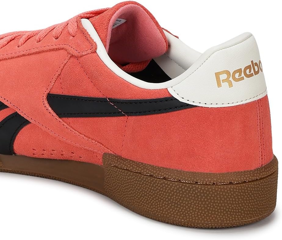 image:imageReebok Unisex Adult Club C Grounds SneakersSunsetcoral Black Gum