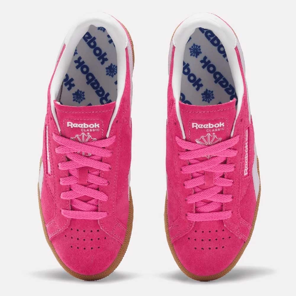 image:imageReebok Unisex Adult Club C Grounds SneakersTrue Pink Digital Gleam Gum