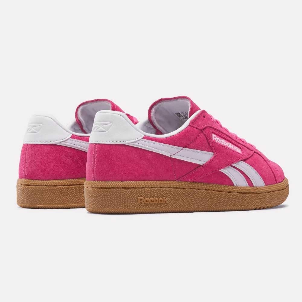 image:imageReebok Unisex Adult Club C Grounds SneakersTrue Pink Digital Gleam Gum