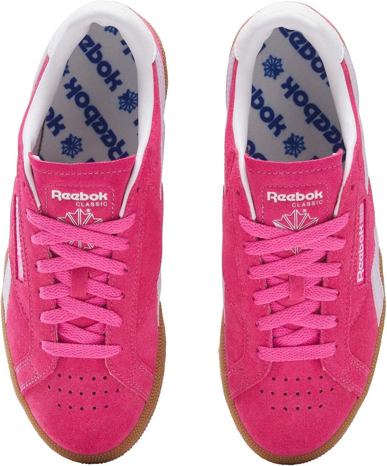 image:imageReebok Unisex Adult Club C Grounds SneakersTrue PinkDigital GleamGum