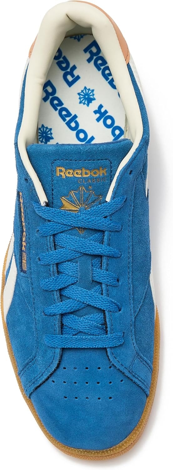 image:imageReebok Unisex Adult Club C Grounds SneakersTwilight BlueClayChalk