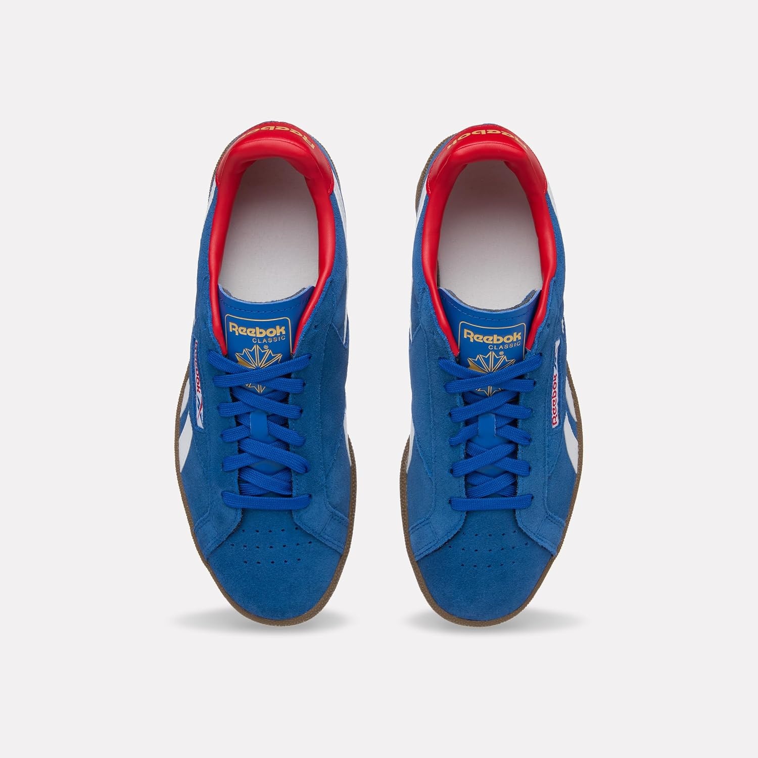 image:imageReebok Unisex Adult Club C Grounds SneakersVectorblue Vectorred Gum