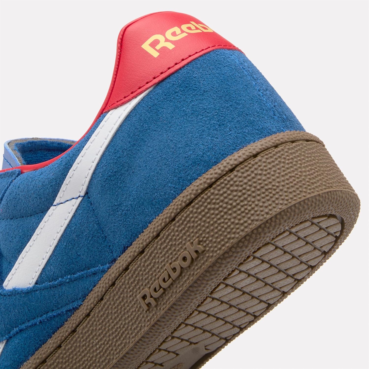 image:imageReebok Unisex Adult Club C Grounds SneakersVectorblue Vectorred Gum