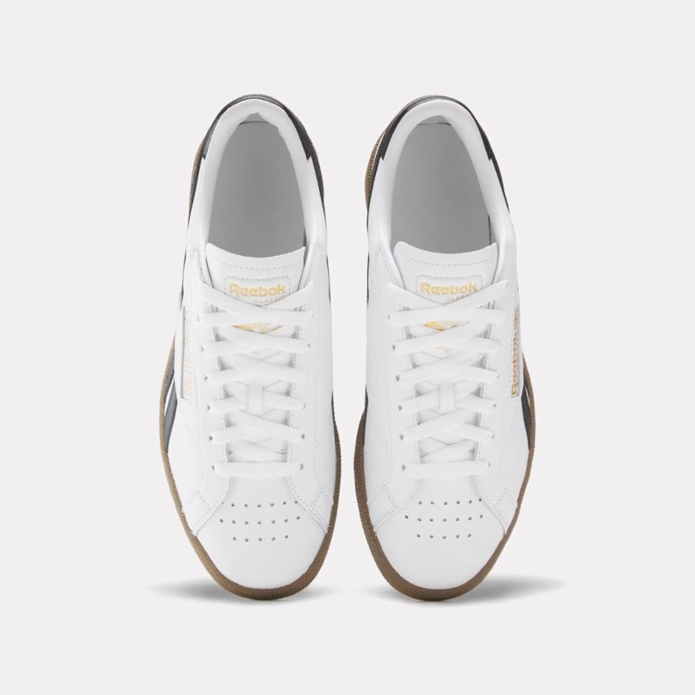 image:imageReebok Unisex Adult Club C Grounds SneakersWhiteBlackGum
