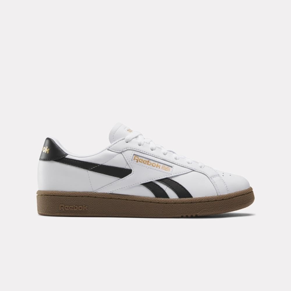 image:imageReebok Unisex Adult Club C Grounds SneakersWhiteBlackGum