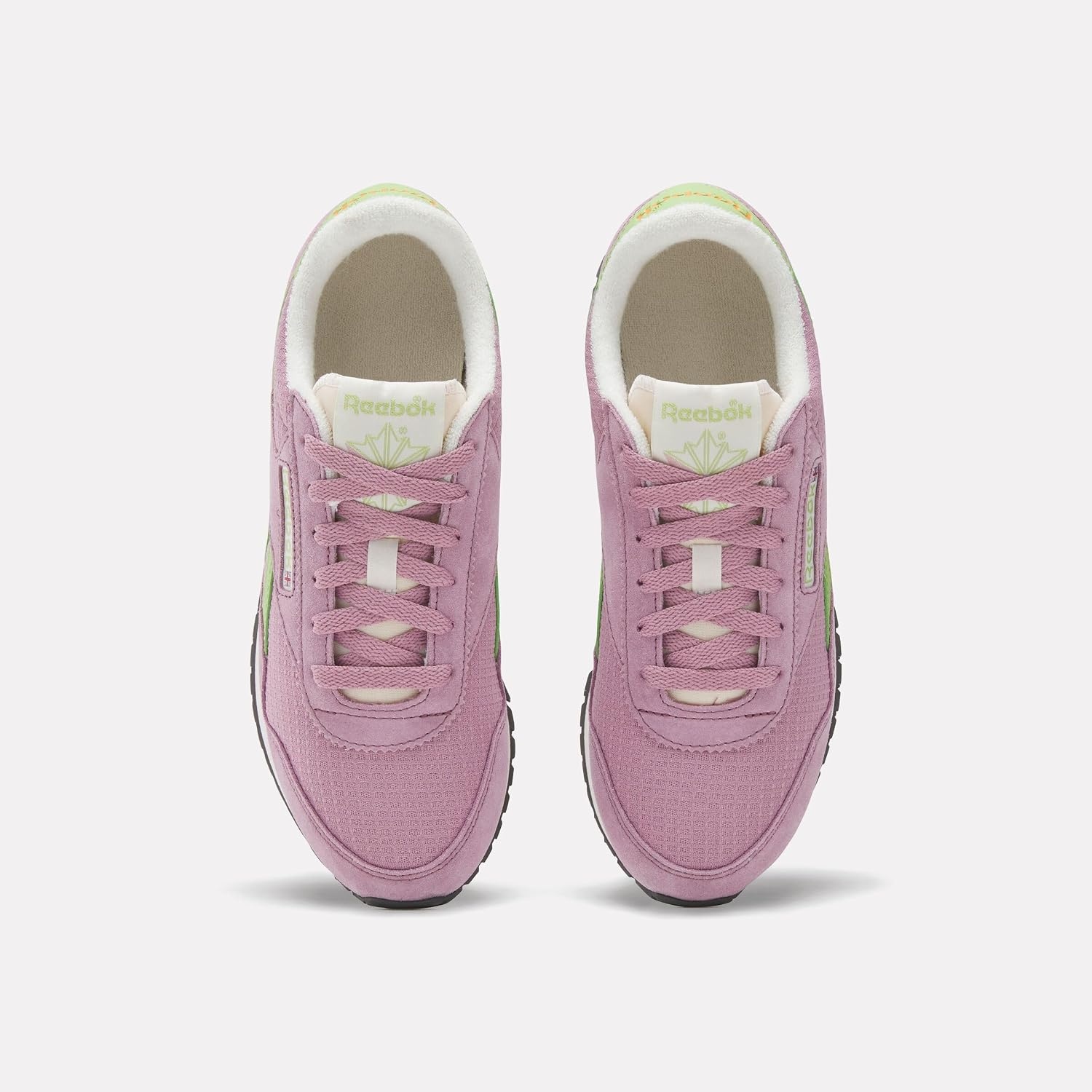 image:imageReebok Womens Classic AZ Legacy Sneakers for Women Casual Athletic Womens ShoesBerrychill Shaggreen Washed Black