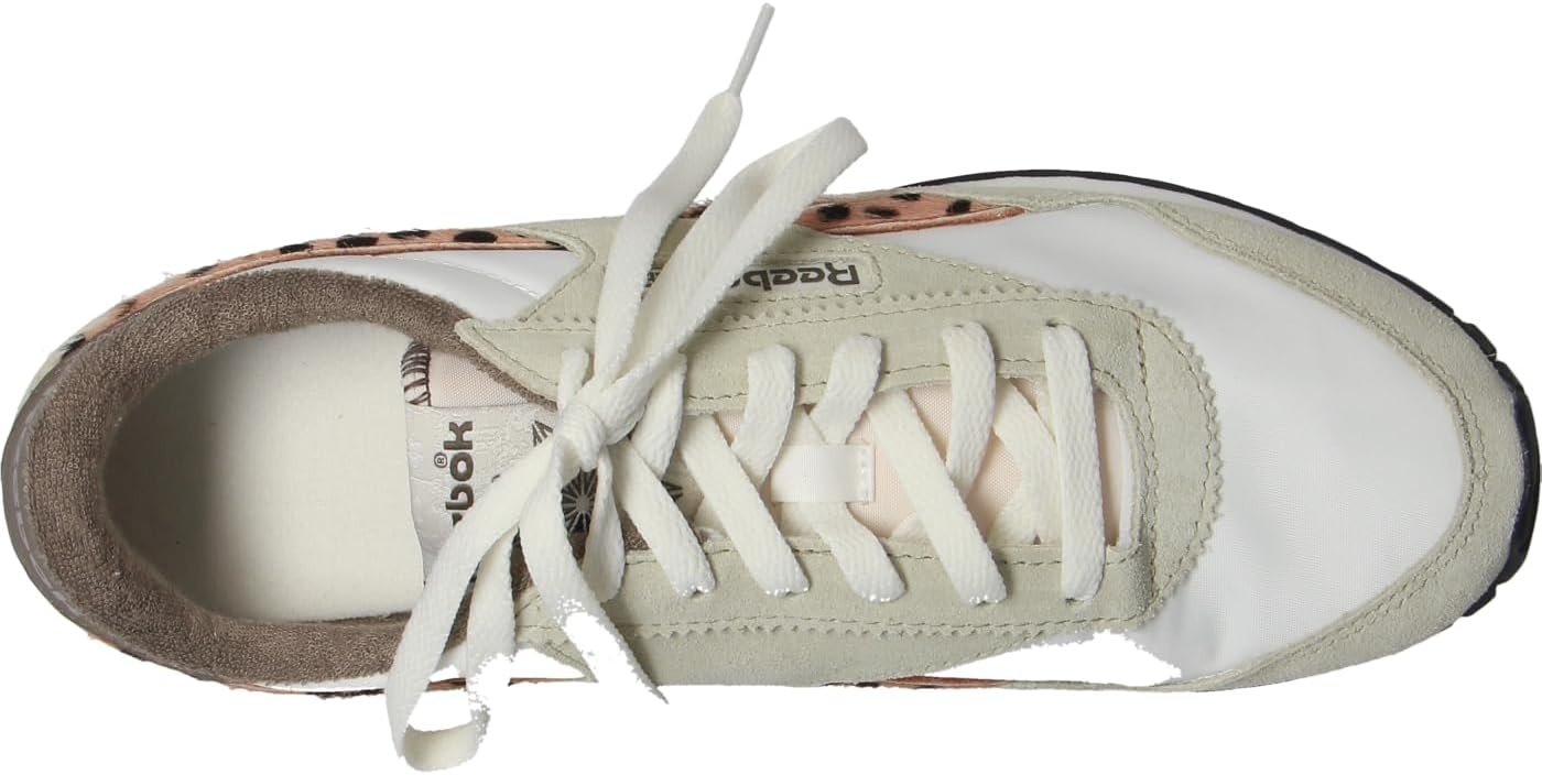 image:imageReebok Womens Classic AZ Legacy Sneakers for Women Casual Athletic Womens ShoesChalk Classic Beige Trek Grey