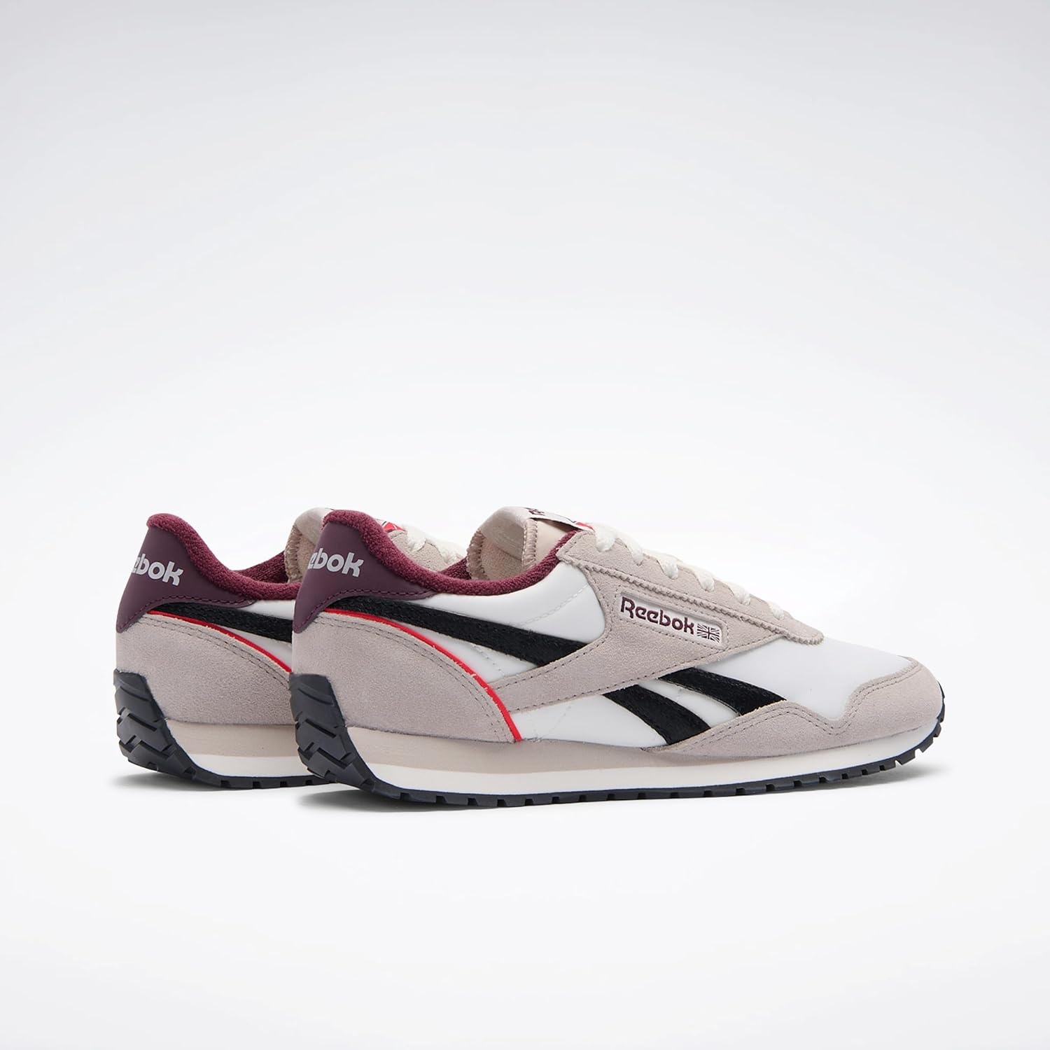 image:imageReebok Womens Classic AZ Legacy Sneakers for Women Casual Athletic Womens ShoesChalk Moonstone Black Cherry
