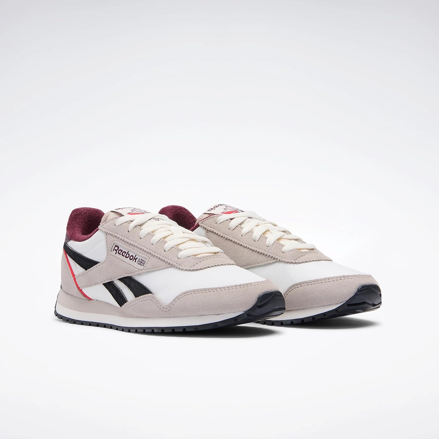 image:imageReebok Womens Classic AZ Legacy Sneakers for Women Casual Athletic Womens ShoesChalk Moonstone Black Cherry