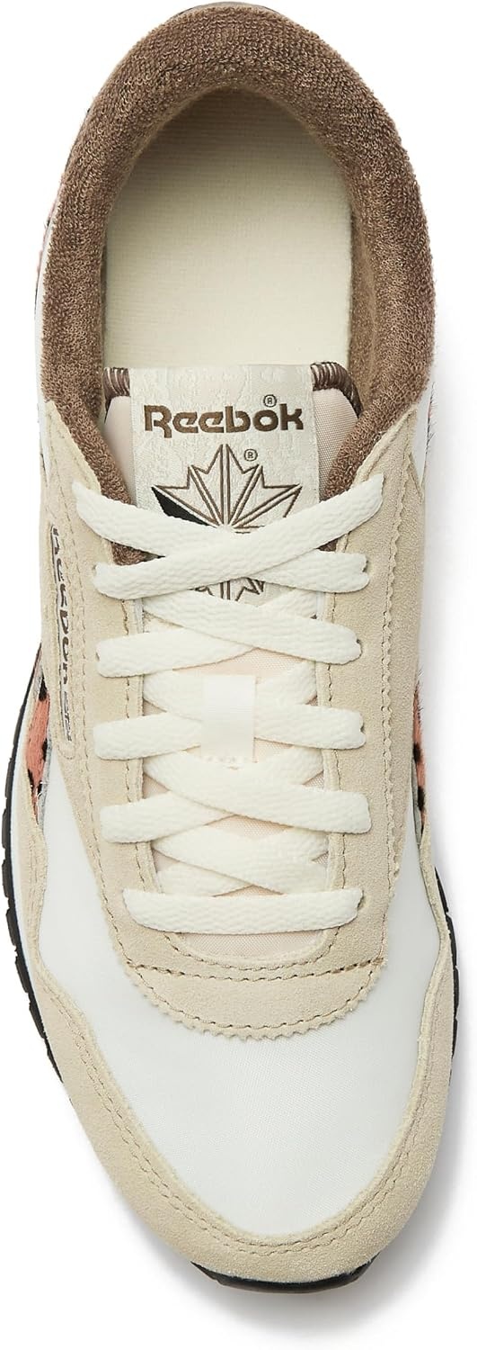 image:imageReebok Womens Classic AZ Legacy Sneakers for Women Casual Athletic Womens ShoesChalkClassic BeigeTrek Grey
