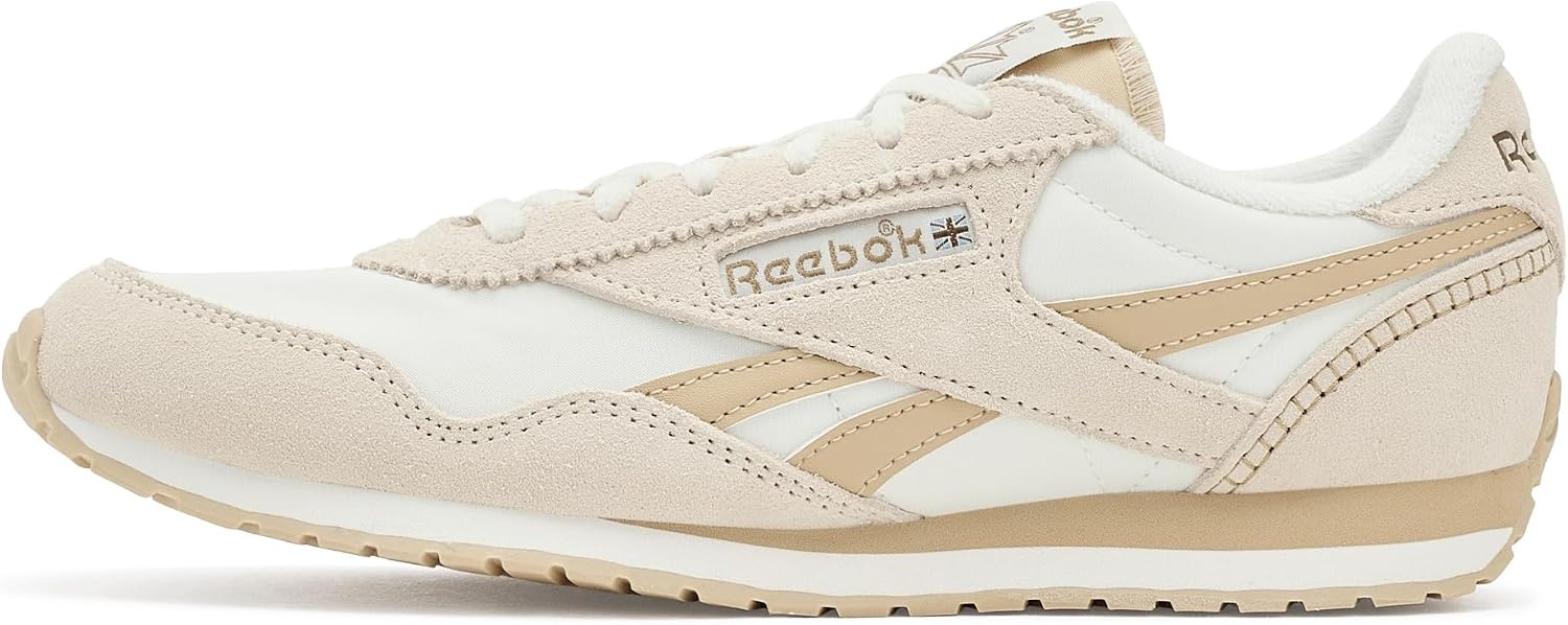 image:imageReebok Womens Classic AZ Legacy Sneakers for Women Casual Athletic Womens ShoesChalkSimple BeigeGinger Root
