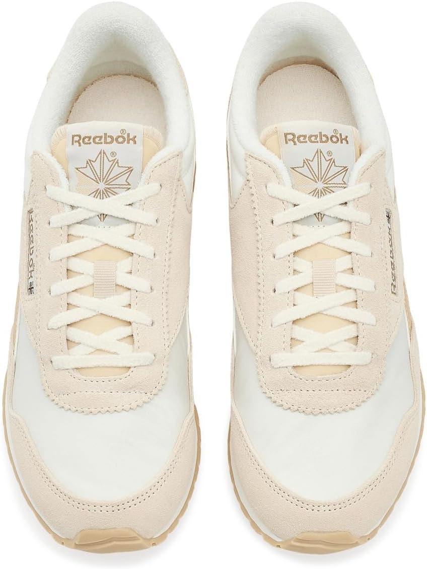 image:imageReebok Womens Classic AZ Legacy Sneakers for Women Casual Athletic Womens ShoesChalkSimple BeigeGinger Root
