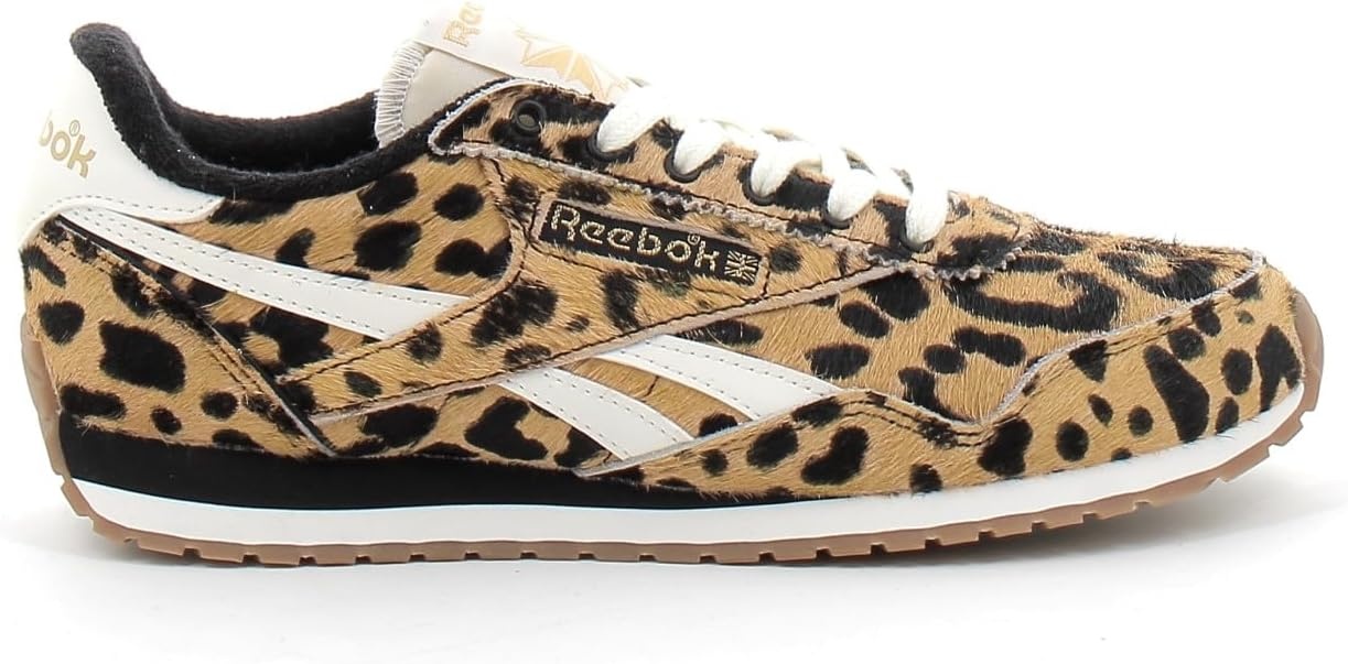 image:imageReebok Womens Classic AZ Legacy Sneakers for Women Casual Athletic Womens ShoesCheetah Black Chalk