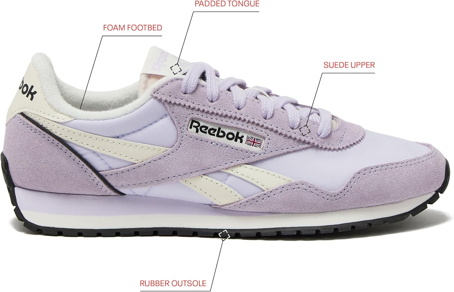 image:imageReebok Womens Classic AZ Legacy Sneakers for Women Casual Athletic Womens ShoesDigital GleamDigital GleamChalk