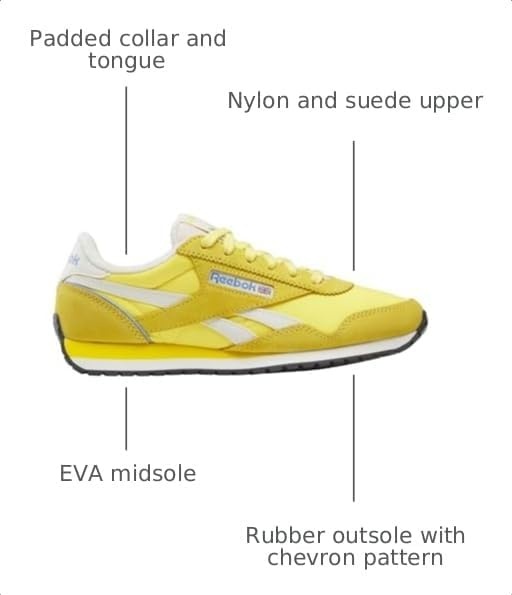image:imageReebok Womens Classic AZ Legacy Sneakers for Women Casual Athletic Womens ShoesGolden HazeGolden HazeChalk