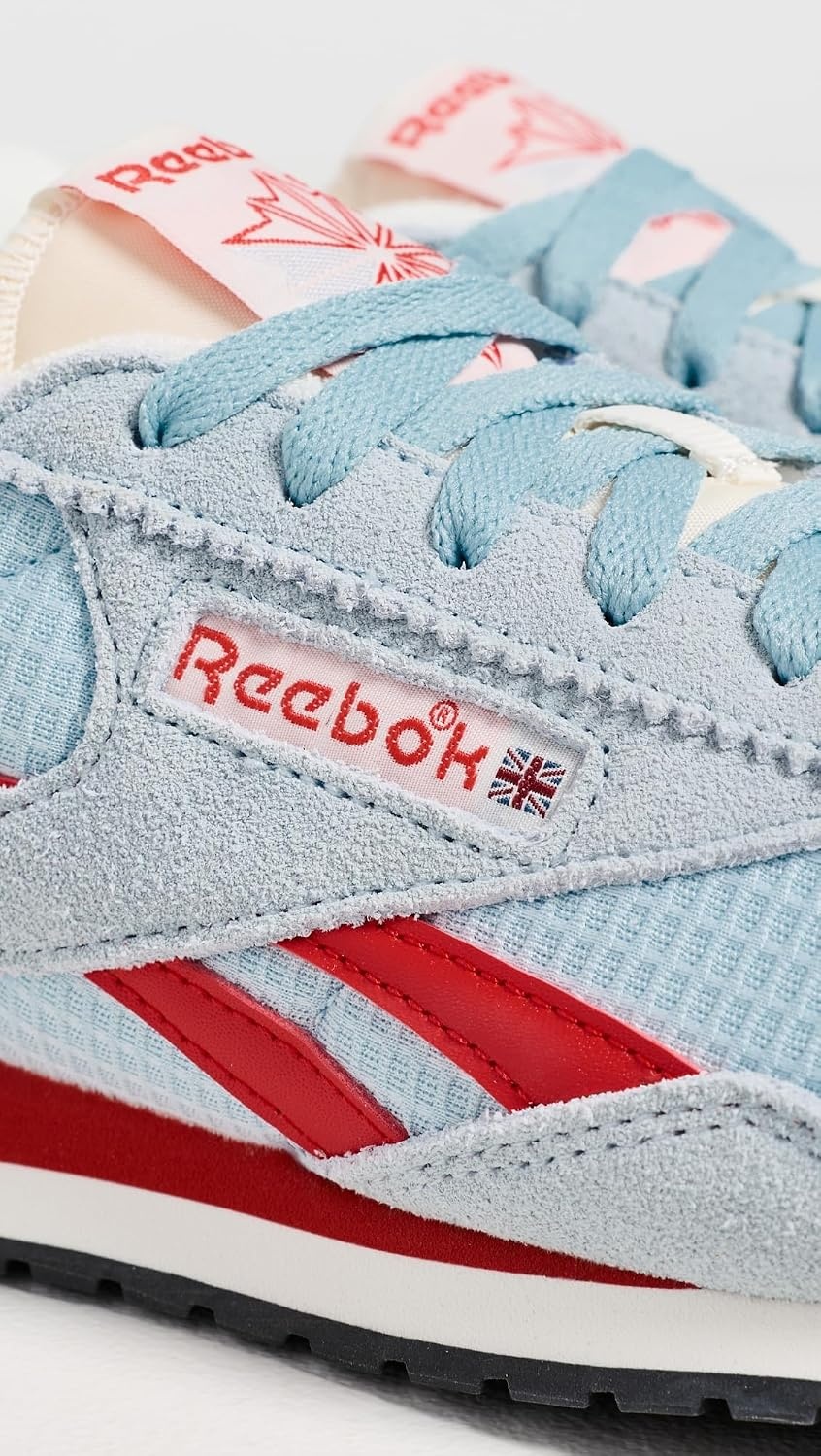 image:imageReebok Womens Classic AZ Legacy Sneakers for Women Casual Athletic Womens ShoesIce BlueSport RedBlack