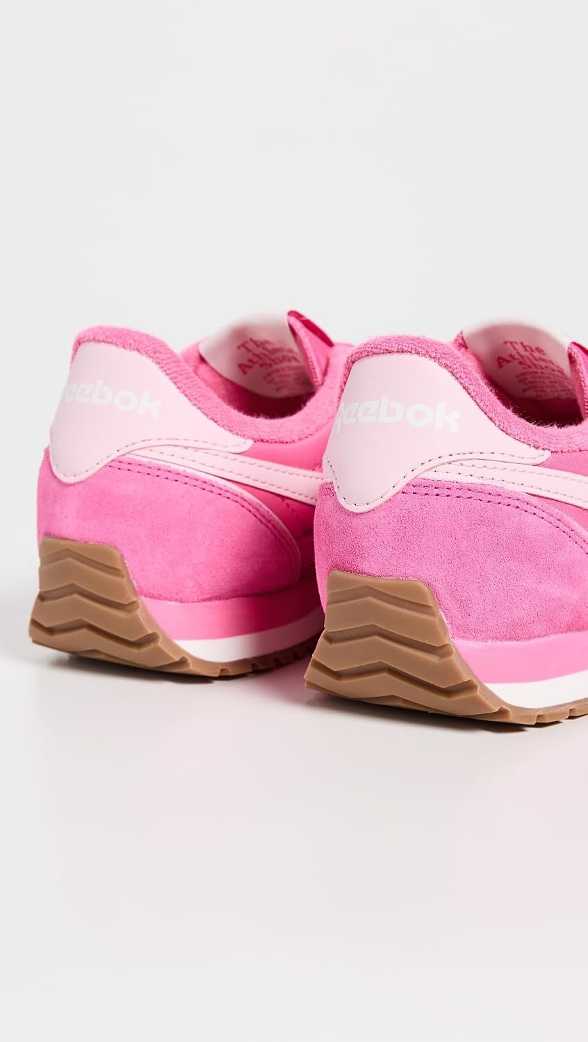 image:imageReebok Womens Classic AZ Legacy Sneakers for Women Casual Athletic Womens ShoesPinkPinkWhite