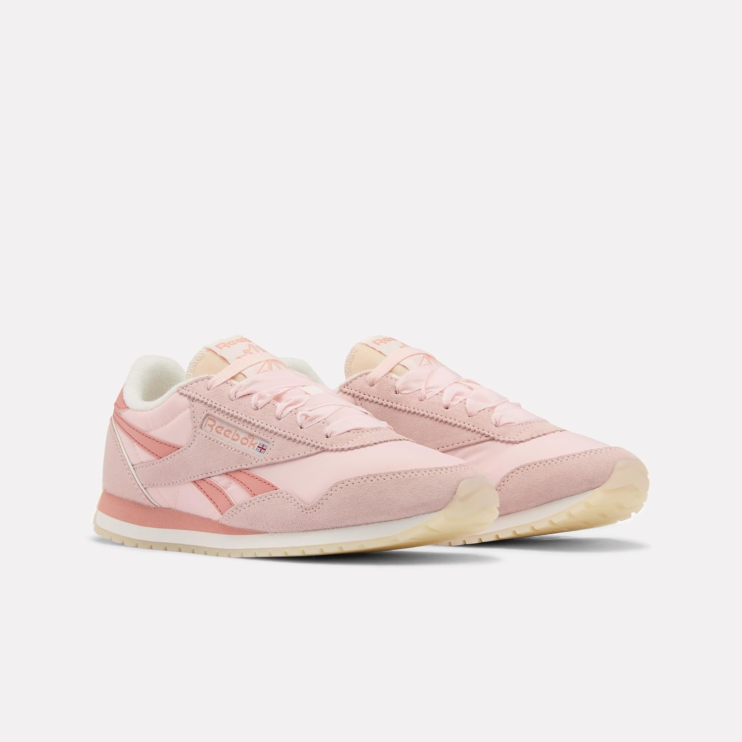 image:imageReebok Womens Classic AZ Legacy Sneakers for Women Casual Athletic Womens ShoesPurepink Gentlepink Chalk