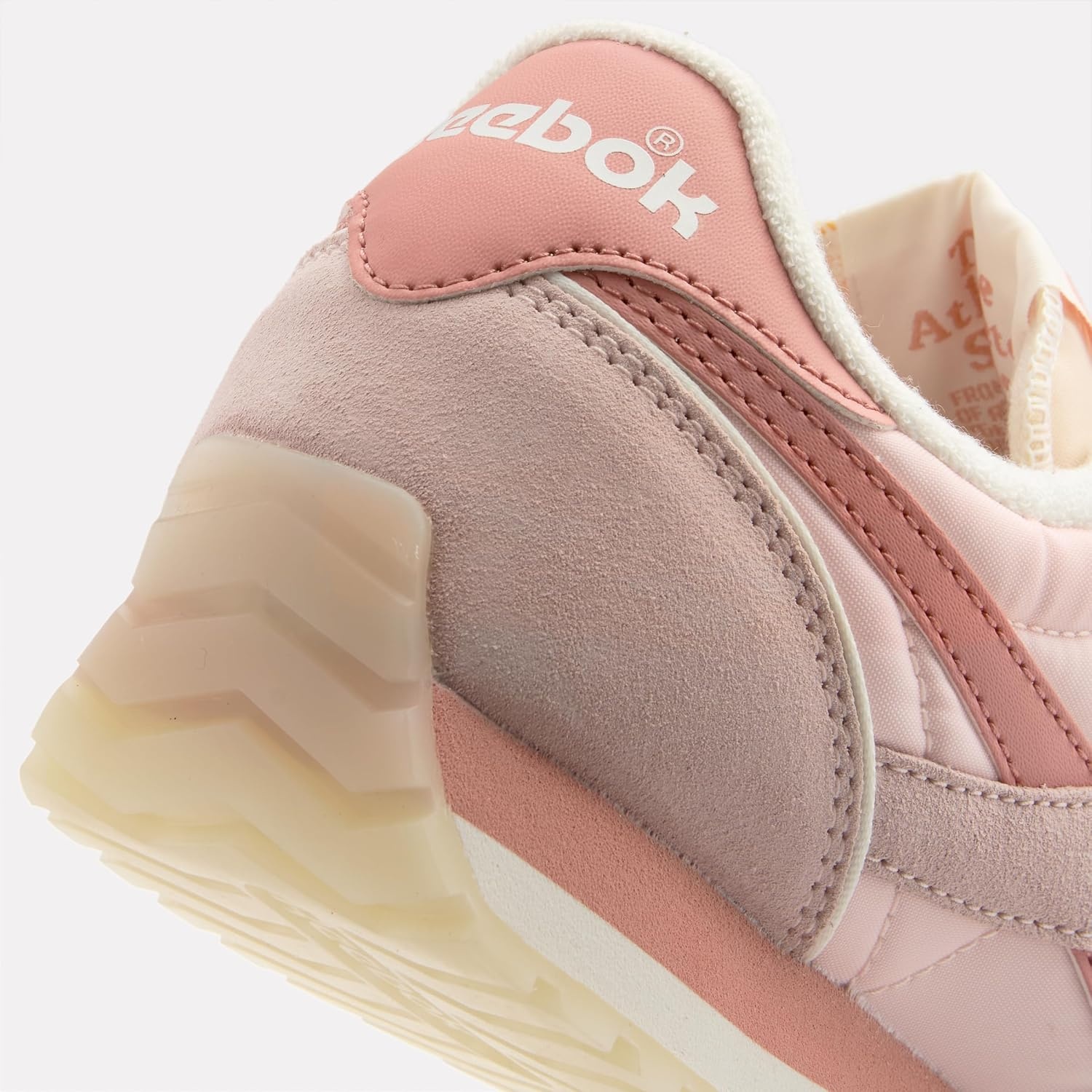 image:imageReebok Womens Classic AZ Legacy Sneakers for Women Casual Athletic Womens ShoesPurepink Gentlepink Chalk
