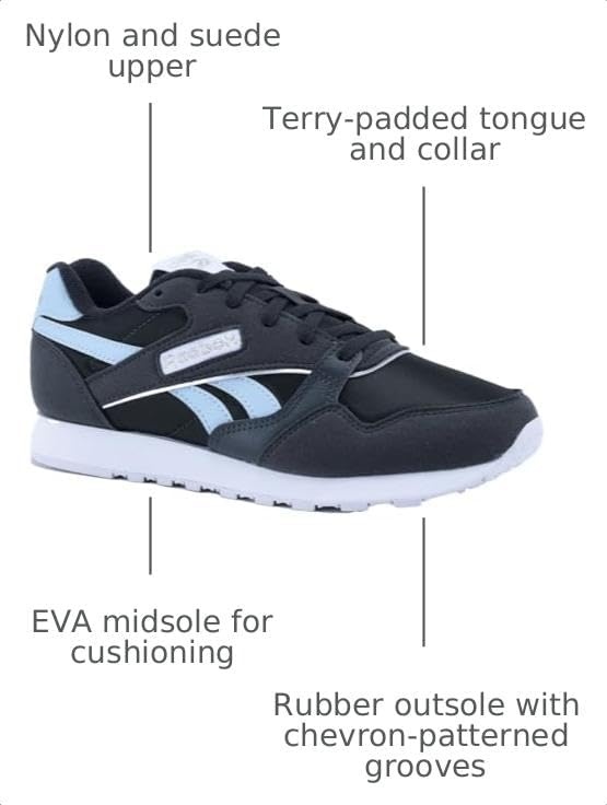 image:imageReebok Womens Classic AZ Legacy Sneakers for Women Casual Athletic Womens ShoesSoft GreyGrey1Chalk