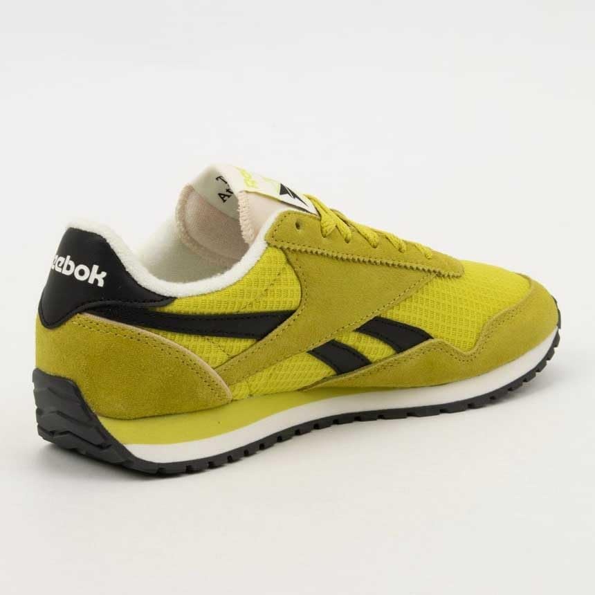 image:imageReebok Womens Classic AZ Legacy Sneakers for Women Casual Athletic Womens ShoesTwisted Chartreuse Chalk Washed Black