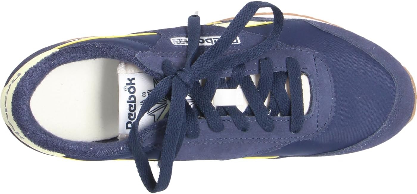 image:imageReebok Womens Classic AZ Legacy Sneakers for Women Casual Athletic Womens ShoesVector Navy Vector Navy Yellow Haze