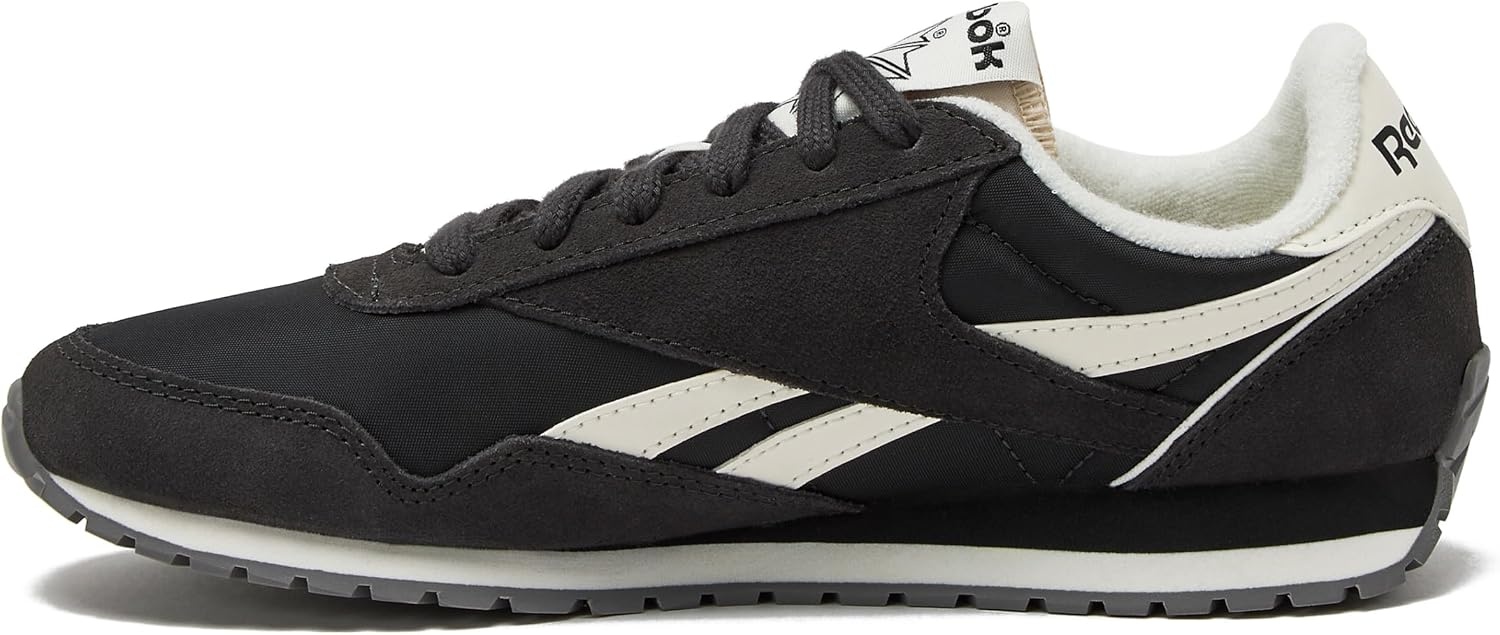 image:imageReebok Womens Classic AZ Legacy Sneakers for Women Casual Athletic Womens ShoesWashed BlackWashed BlackChalk