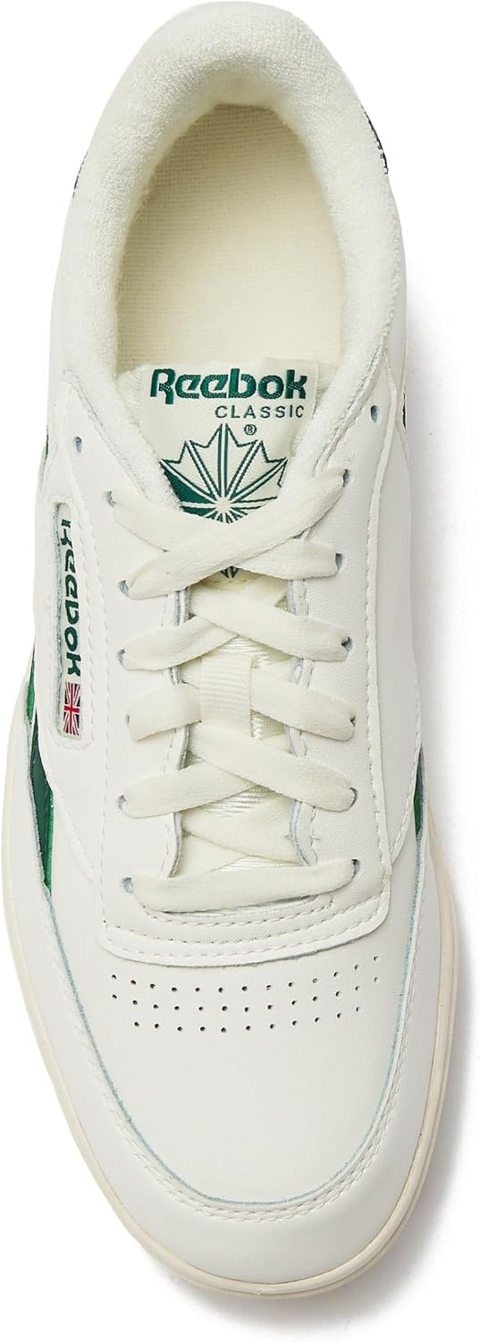 image:imageReebok Womens Club C Double Revenge Platform Tennis Shoes for Women Fashion Womens SneakersChalkChalkDark Green