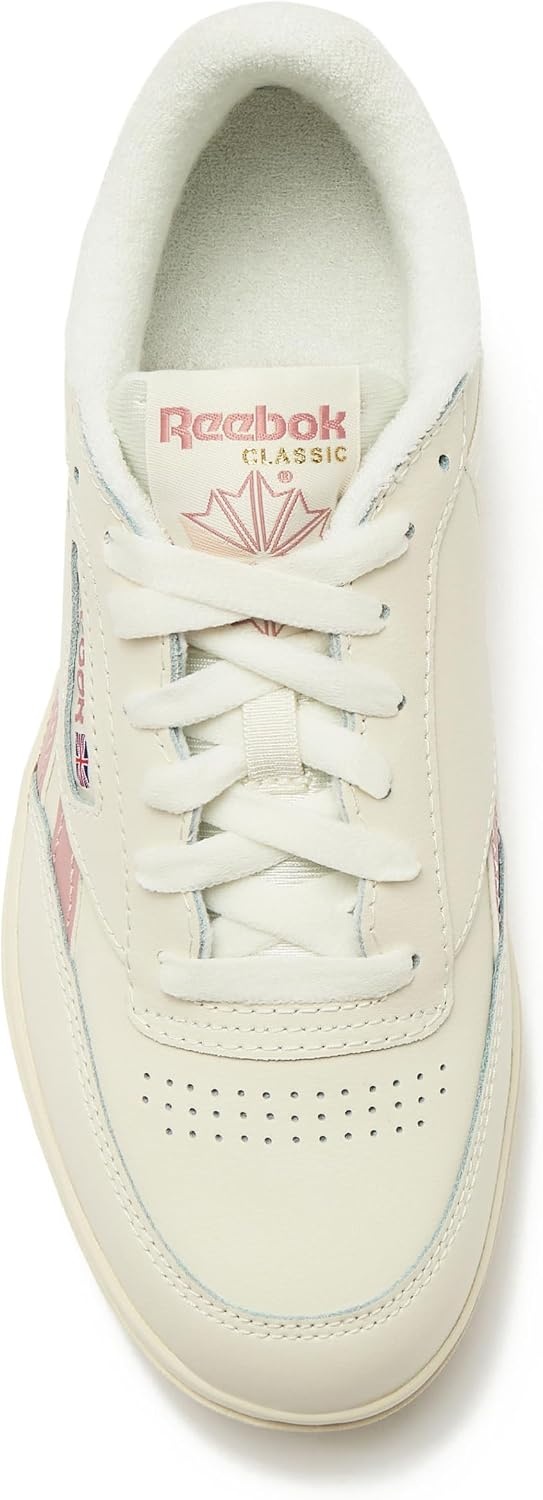 image:imageReebok Womens Club C Double Revenge Platform Tennis Shoes for Women Fashion Womens SneakersChalkSmokey RoseChalk
