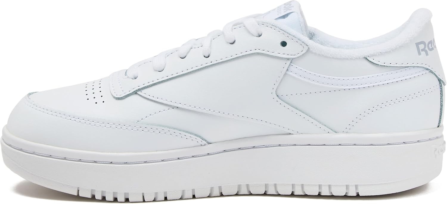 image:imageReebok Womens Club C Double Revenge Platform Tennis Shoes for Women Fashion Womens SneakersFootwear WhiteFootwear WhiteCold Grey 2