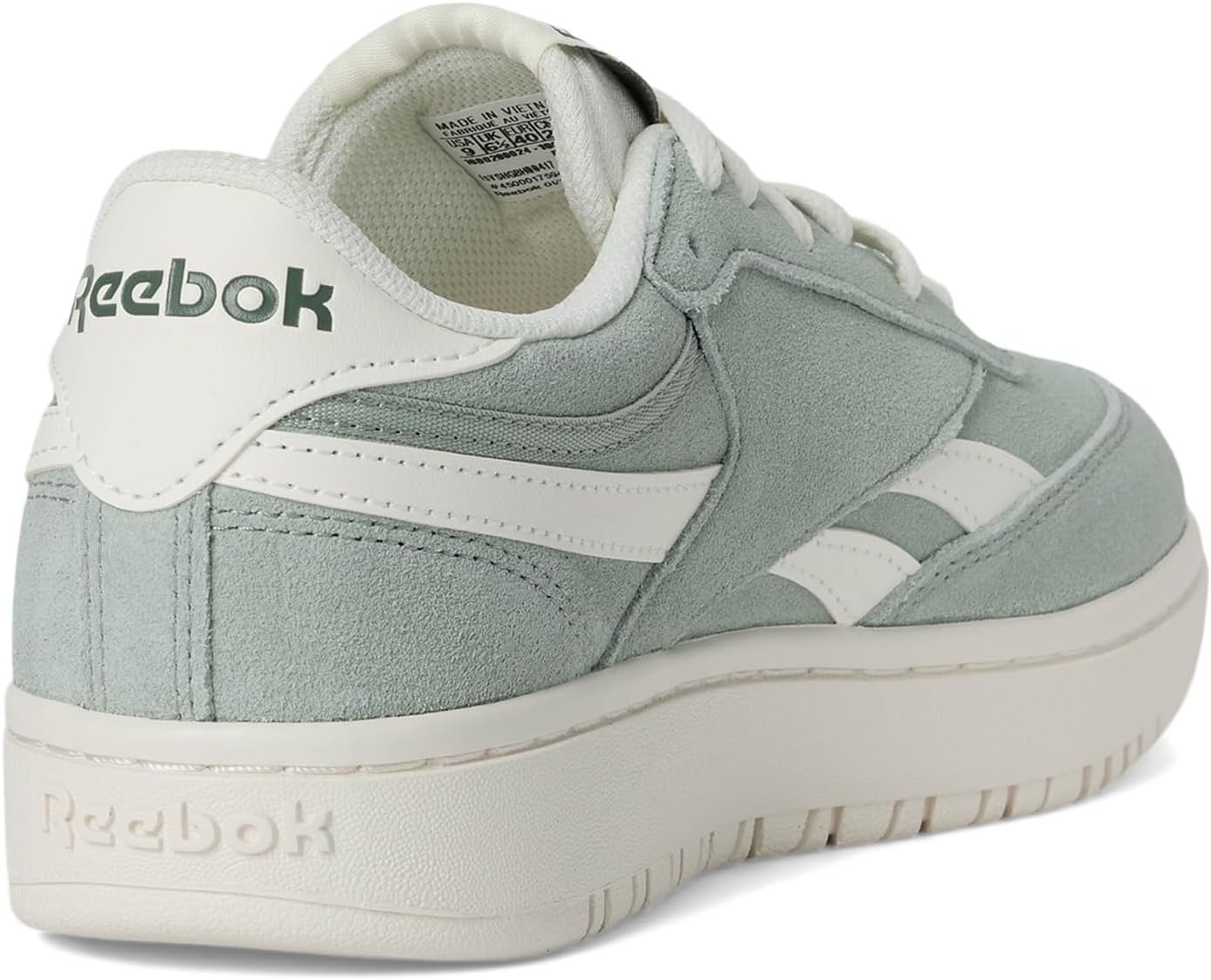 image:imageReebok Womens Club C Double Revenge Platform Tennis Shoes for Women Fashion Womens SneakersHybrid GreenChalkChalk