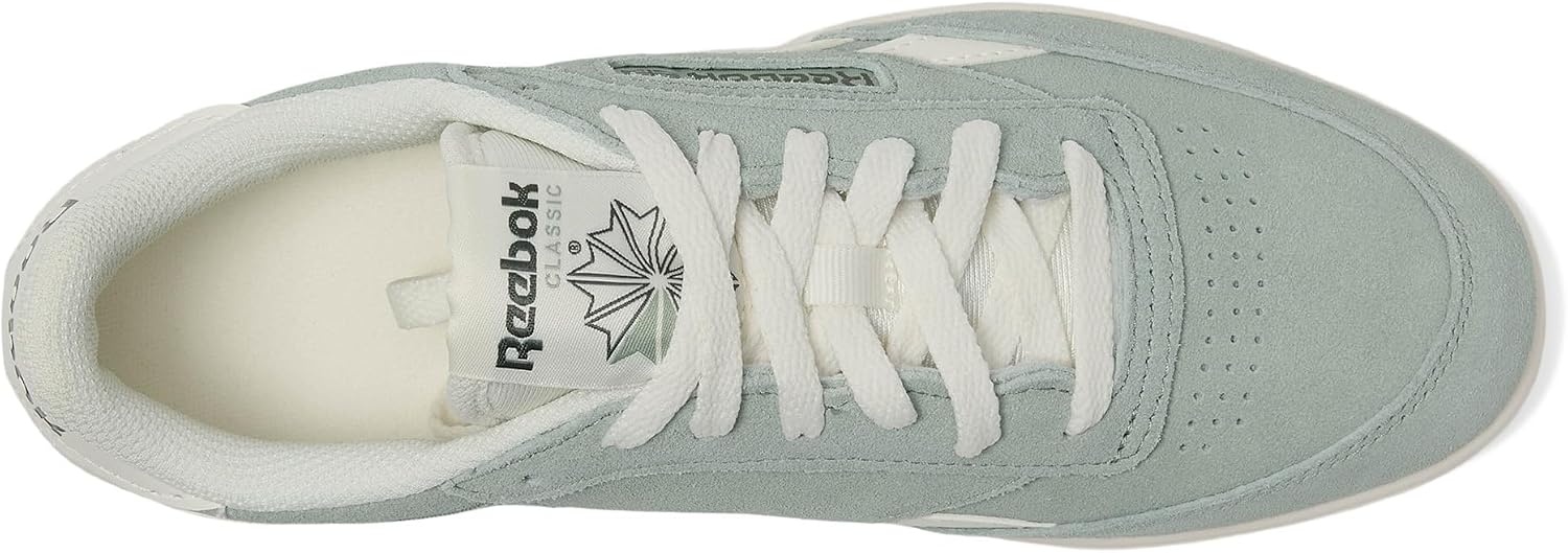 image:imageReebok Womens Club C Double Revenge Platform Tennis Shoes for Women Fashion Womens SneakersHybrid GreenChalkChalk