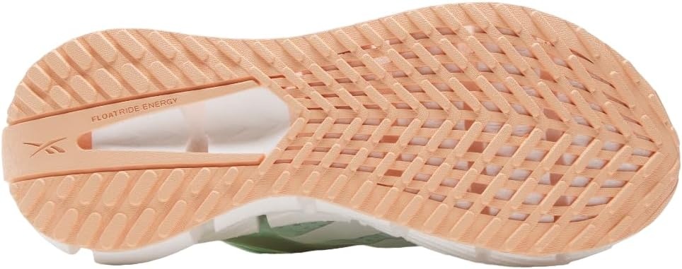 image:imageReebok Womens Floatzig Running ShoesAqua DustVintage GreenPeach Glow