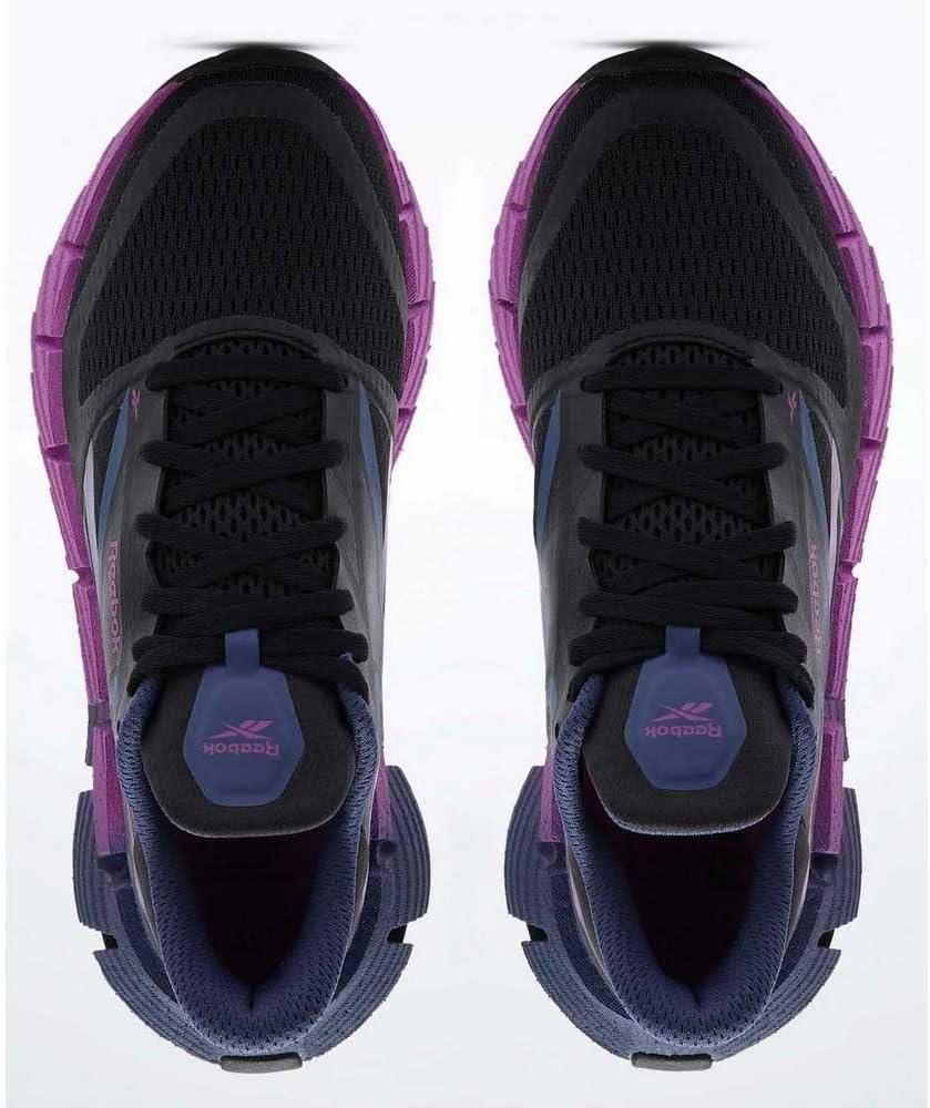 image:imageReebok Womens Floatzig Running ShoesBlack Twilight Purple Rave