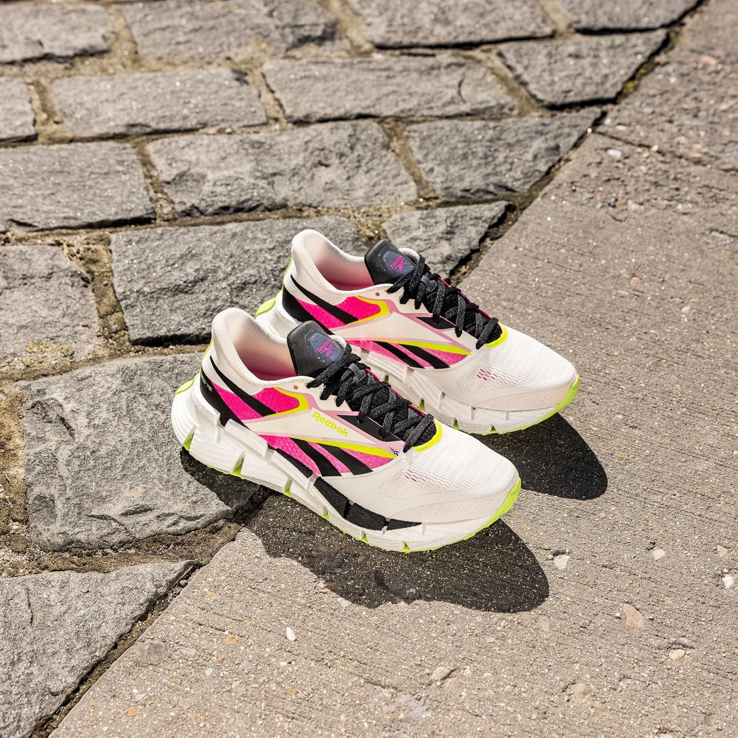image:imageReebok Womens Floatzig Running ShoesChalk Black Laspin
