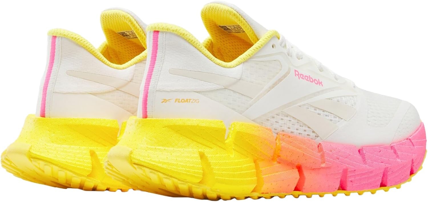 image:imageReebok Womens Floatzig Running ShoesChalk Sand Atomic Pink