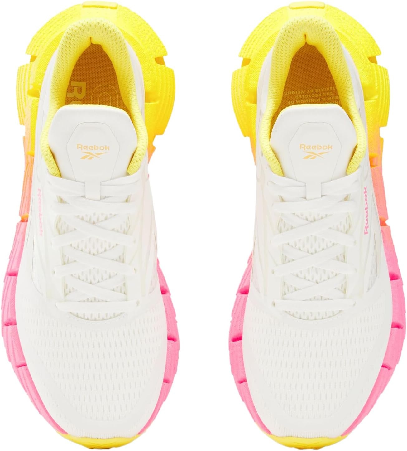 image:imageReebok Womens Floatzig Running ShoesChalk Sand Atomic Pink