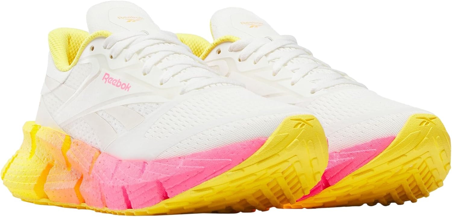 image:imageReebok Womens Floatzig Running ShoesChalk Sand Atomic Pink