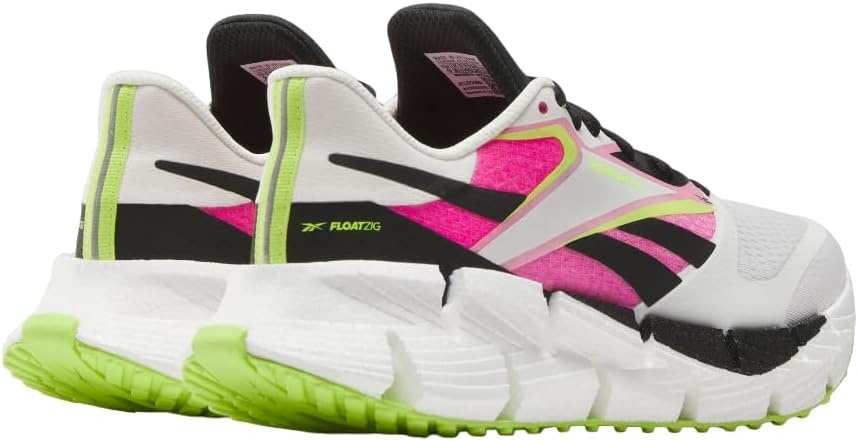 image:imageReebok Womens Floatzig Running ShoesChalkBlackLaser Pink